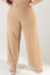Calça Plus Size Pantalona Texturizada na internet