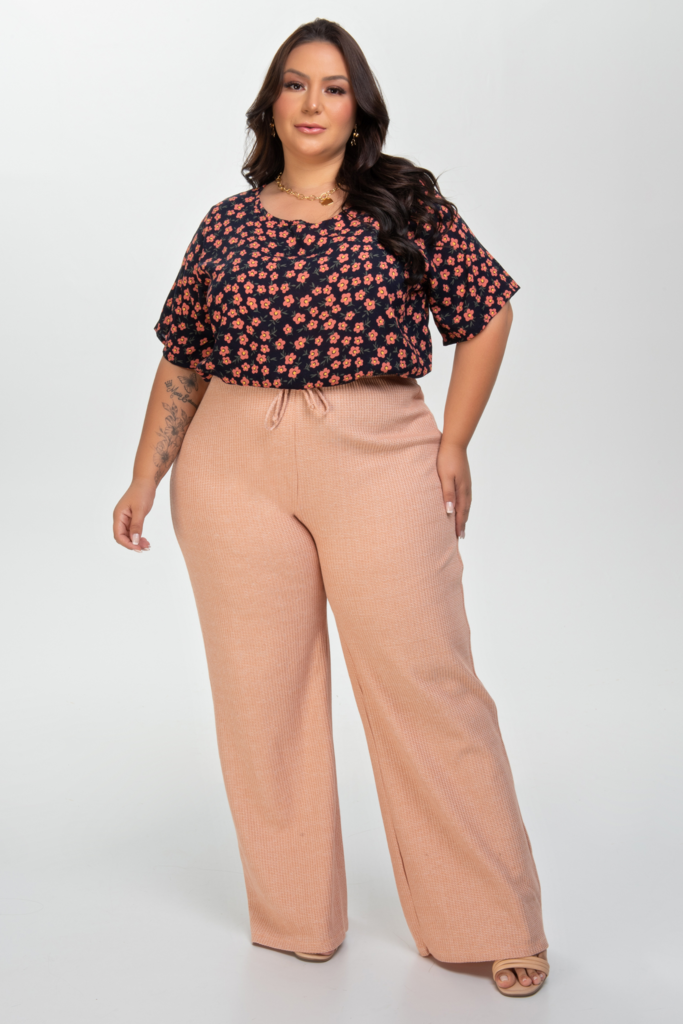 Calça Plus Size Alfaiataria Cargo Verde