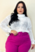 Blusa Feminina Tricot Plus Size na internet