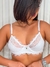 Conjunto de lingerie com renda branco