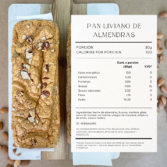 Pan Liviano de Almendras - Keto - Naturalmente Alma