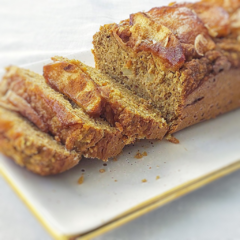 Budín de coco, manzana y canela - keto