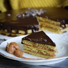 Torta Alfajor - Keto - Naturalmente Alma