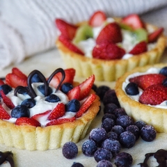 Mini Tarta Frutal - Keto