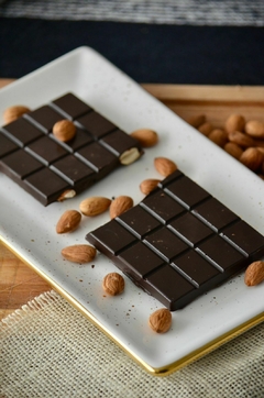 Tableta de Chocolate al 80% y almendras - Keto