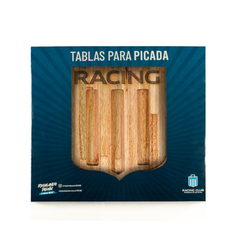 Tabla picada escudo Racing - comprar online