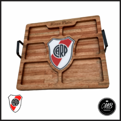 Tabla picada mediana color - River Plate - comprar online