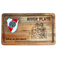 Tabla grande color personalizada River