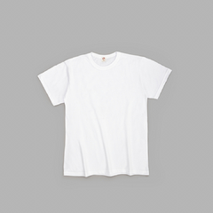 Remera blanca manga corta sale
