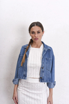 CAMISA CROP DENIM (ALAPAR)