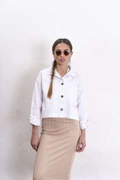 CAMISACO CROP WHITE (ALAPAR)