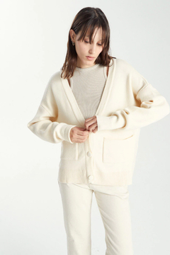 CARDIGAN ITILIA (MOKA KNIT) - comprar online