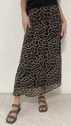 FALDA MIDI ANIMAL PRINT (ALAPAR) en internet