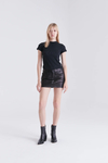 MINI SKIRT METAL BLACK (CHER MIX) - comprar online