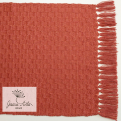 Lugar americano campestre liso • terracota - comprar online