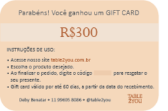 GIFT CARD 300 - comprar online