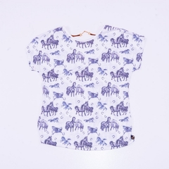 Camiseta Baby Look Bridão Estampa Cavalo - Tropilha - loja online