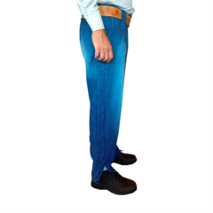 Bombacha Com Favo e Elastano Masculina Adulta-La Frontera jeans lateral direita