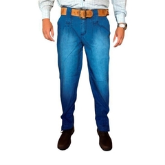 Bombacha Com Favo e Elastano Masculina Adulta-La Frontera jeans azul