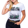 T-Shirt Agro Branca Feminina-Empório Horse