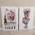Set 2 Canvas - Chanel y Vogue Girl en internet