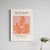 Con Marco - Matisse Papiers Decoupes Naranja y Rosa en internet