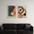 Set 2 Canvas - Bauhaus Retro Circulos - comprar online