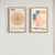 Set 2 con Marco - Bauhaus Pastel - comprar online