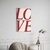 Canvas - Love Rojo - comprar online