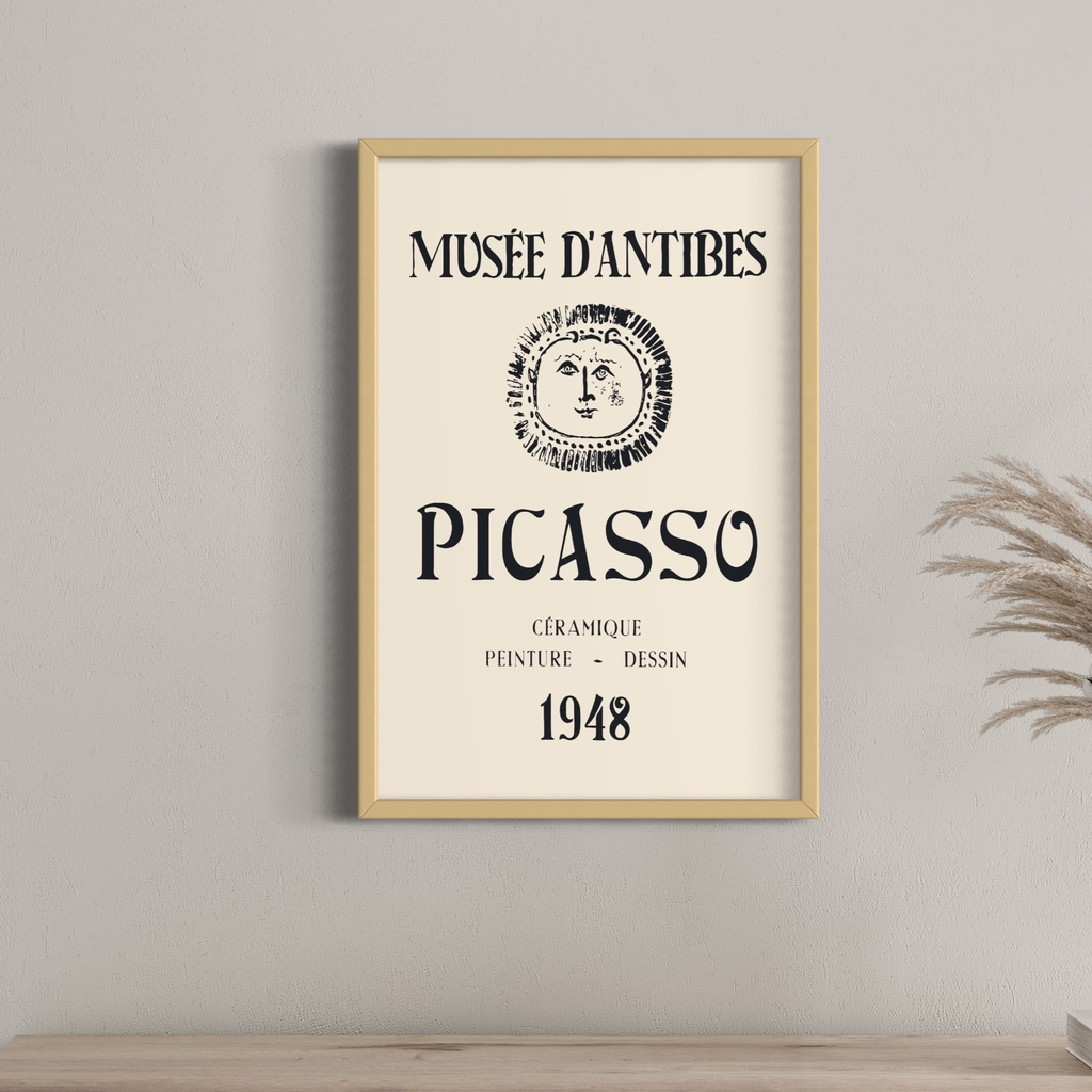 Con Marco - Picasso Poster - Comprar en FREE STYLE DECO