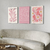 Set 3 Canvas - Picasso, Matisse, Flower Market Rosa