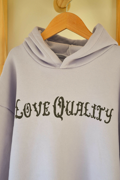 Buzo Oversize Love Quality - tienda online