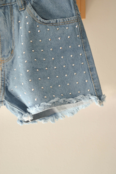 Short Tini strass en internet