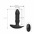 Vibrador Estimulador Anal ou Vaginal Vai e Vem Recarregavel e Com Controle - Ponto Sexcreto