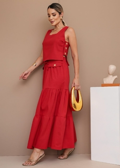 Imagem do Conjunto Bruna Vermelho