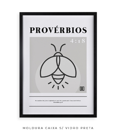 Provérbios 4:18 - Vagalume - Haba Poster