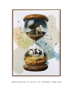 Vacas Magras x Vacas Gordas - Genesis 41:14 - Haba Poster