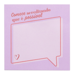 Bloco Adesivo Good Vibes 76X76mm Un - jocar office - comprar online