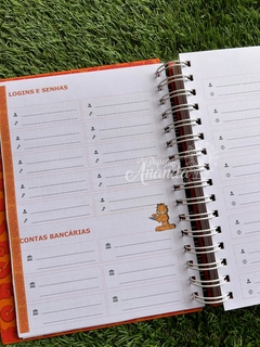 Agenda Garfield 2025 - Papelaria Ananda