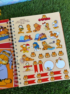 Caderno Garfield - Nostalgia - Papelaria Ananda - loja online