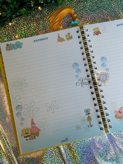 Caderno Bob Esponja - Papelaria Ananda - loja online