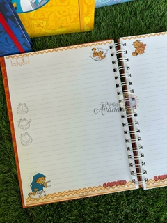 Caderno Garfield Colegial - Nostalgia - Papelaria Ananda - comprar online