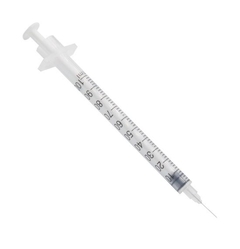 Seringa para Insulina TKL 1ml com Agulha Fixa 6 x 0,25mm - Cod: 02200-015
