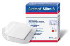 Curativo Espuma Superabsorvente com silicone Cutimed Siltec B Tamanho 10cmx10cm UNIDADE - Cod: 7328405