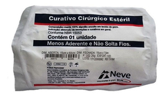 Apósito -Curativo Cirúrgico Estéril 15x30cm pct. c/01 unidade-Neve- COD.79109-03