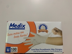 Luva de procedimento Látex M MEDIX - COD. 10580