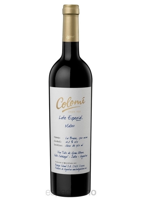 LOTE ESPECIAL MALBEC-LA BRAVA