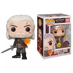 THE WITCHER WILD HUNT - GERALT (IGNI) #554 - GLOWS IN THE DARK - SPECIAL EDITION