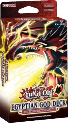 Yu-Gi-Oh! TCG - EGYPTIAN GOD DECK: Slifer the Sky Dragon (Inglés)