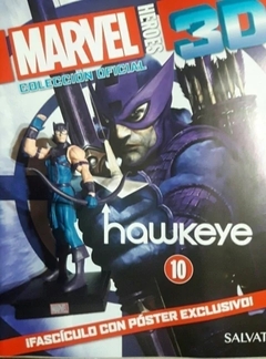 FIGURAS MARVEL HEROES 3D 10 - HAWKEYE